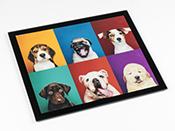 Christmas Bauble with Bauble Ornament (Clear Front and Red Back - Cutter Template) design